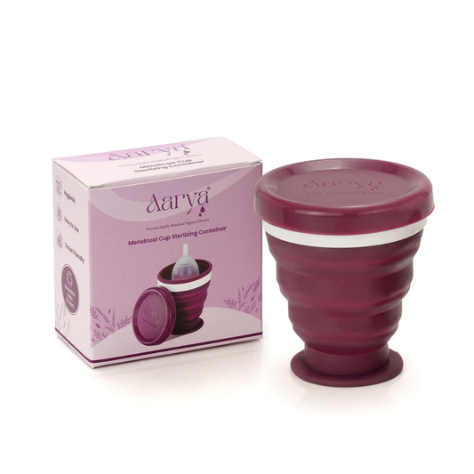 Menstrual Cup Sterilizer Container