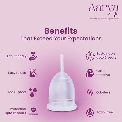Menstrual Cup + 50 ml Cup Wash
