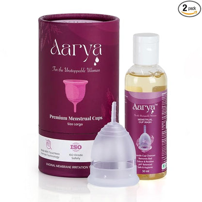 Menstrual Cup + 50 ml Cup Wash