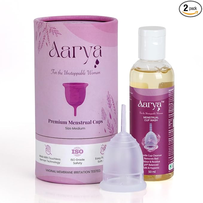 Menstrual Cup + 50 ml Cup Wash