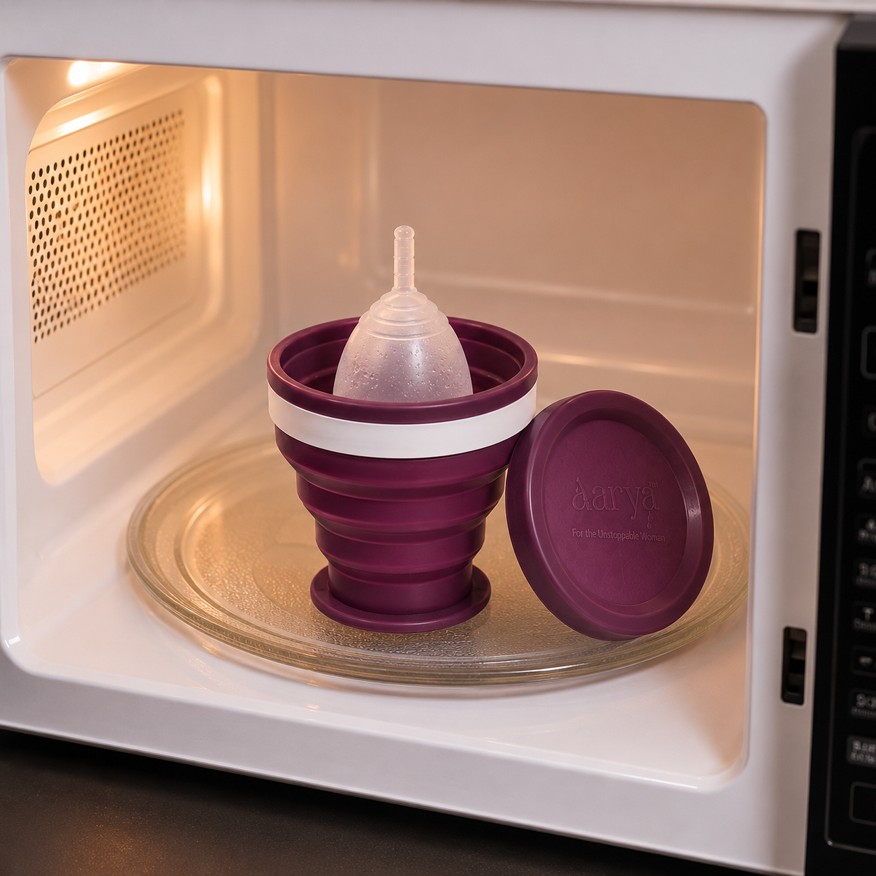 Menstrual Cup Sterilizer Container