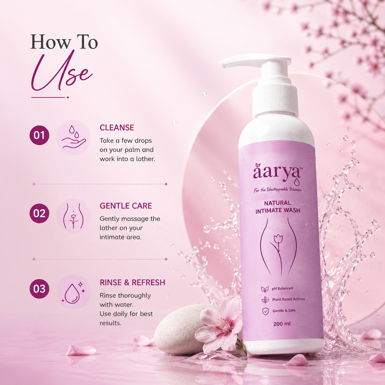 Natural Intimate Hygiene Wash