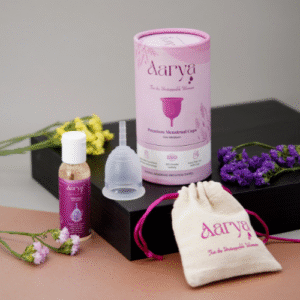 Menstrual Cup (M) + Cup Wash (100 ML)